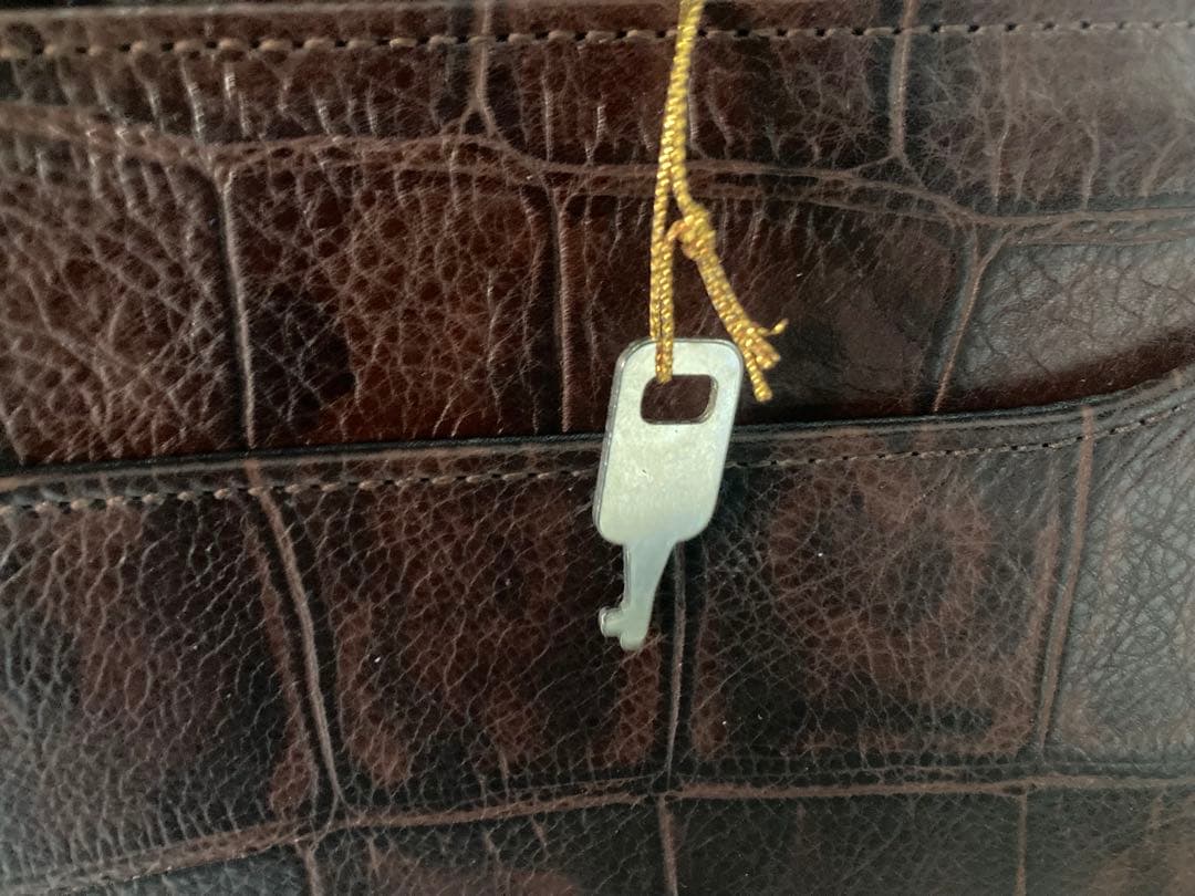 【未使用品】CASTELBAJAC ダレスバッグ ビジネスバッグ 鍵付き