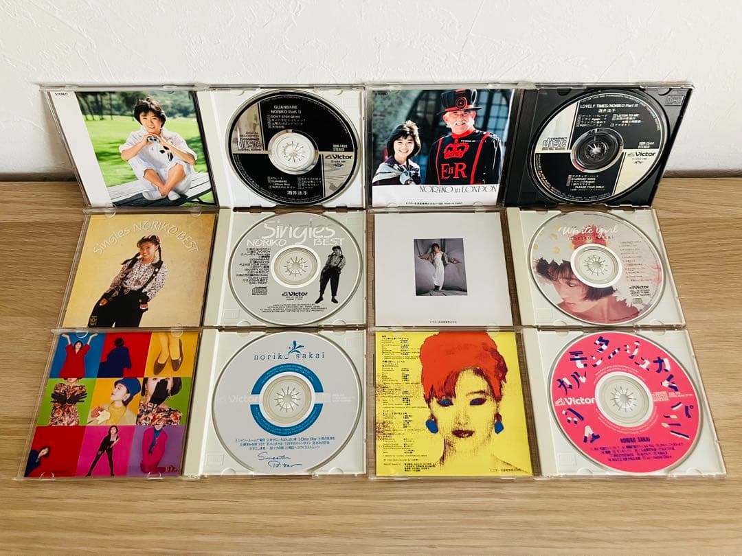 酒井法子アルバムCD12枚｜1988年＋1990年代前半（1990〜1994年）