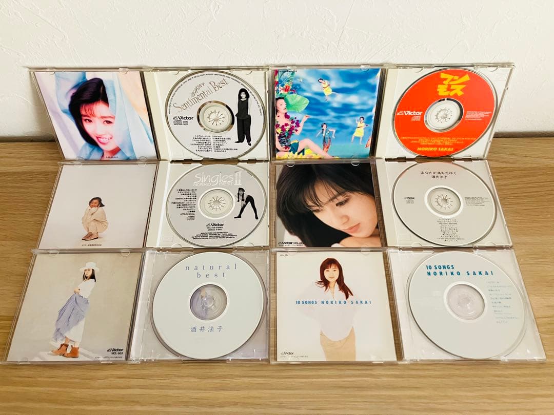 酒井法子アルバムCD12枚｜1988年＋1990年代前半（1990〜1994年）
