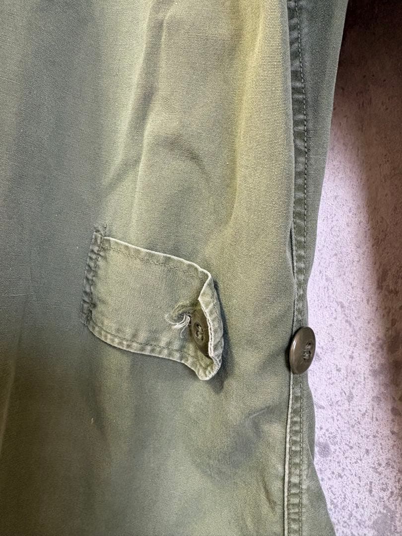 60s ジャングルファティーグジャケット 2nd ノンリップ 実物　古着　米軍