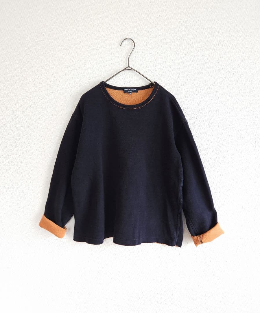 COMME des GARCONS HOMME　カットソー　長袖　ネイビー
