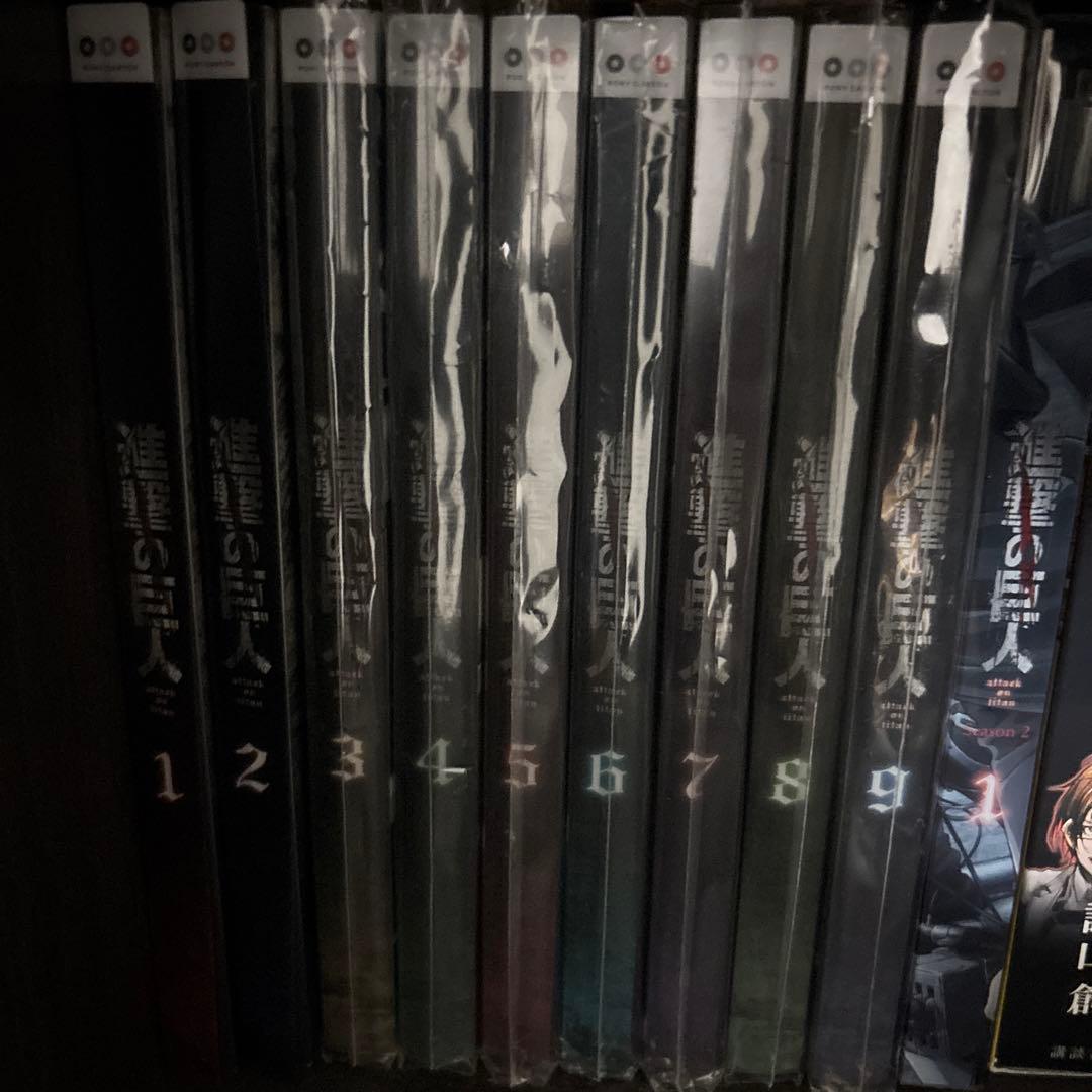 進撃の巨人DVD限定物だらけです