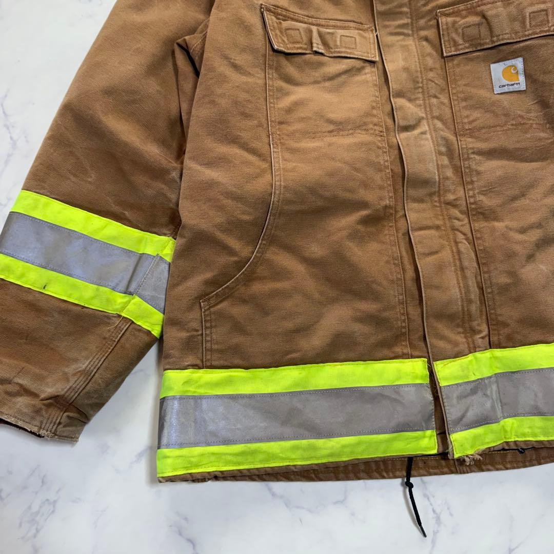 d*5様 【レア品】カーハート ダック生地 トラディショナルコート ブラウン リ