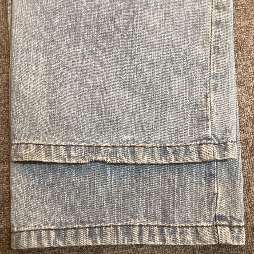 00s 古着 Mecca デニムパンツ ワイド baggy Y2K B系 シティ