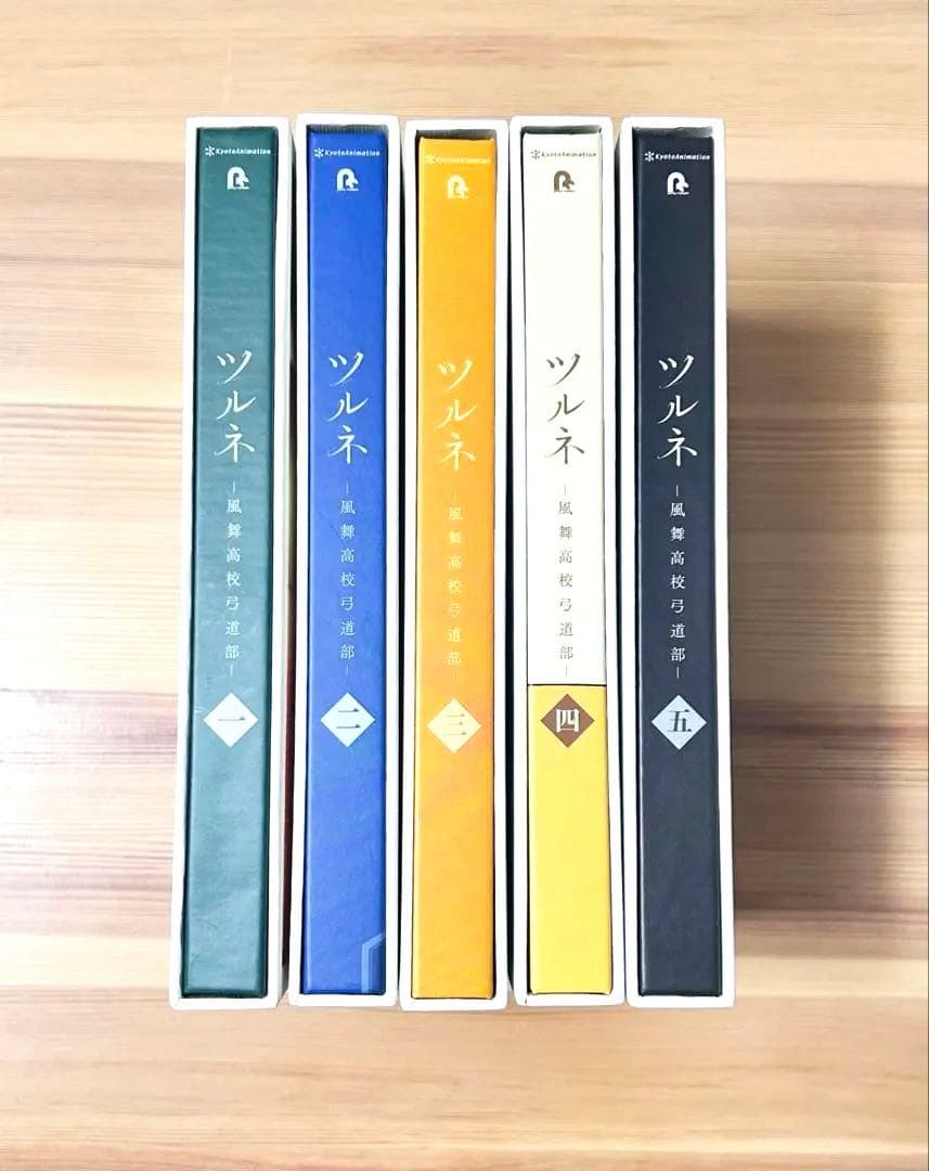 ツルネ 風舞高校弓道部 DVD全５巻セット（特典付き）