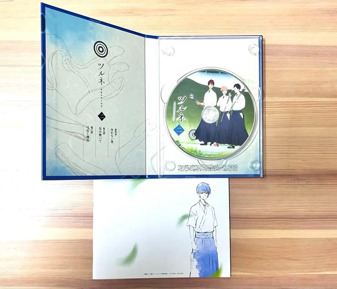 ツルネ 風舞高校弓道部 DVD全５巻セット（特典付き）