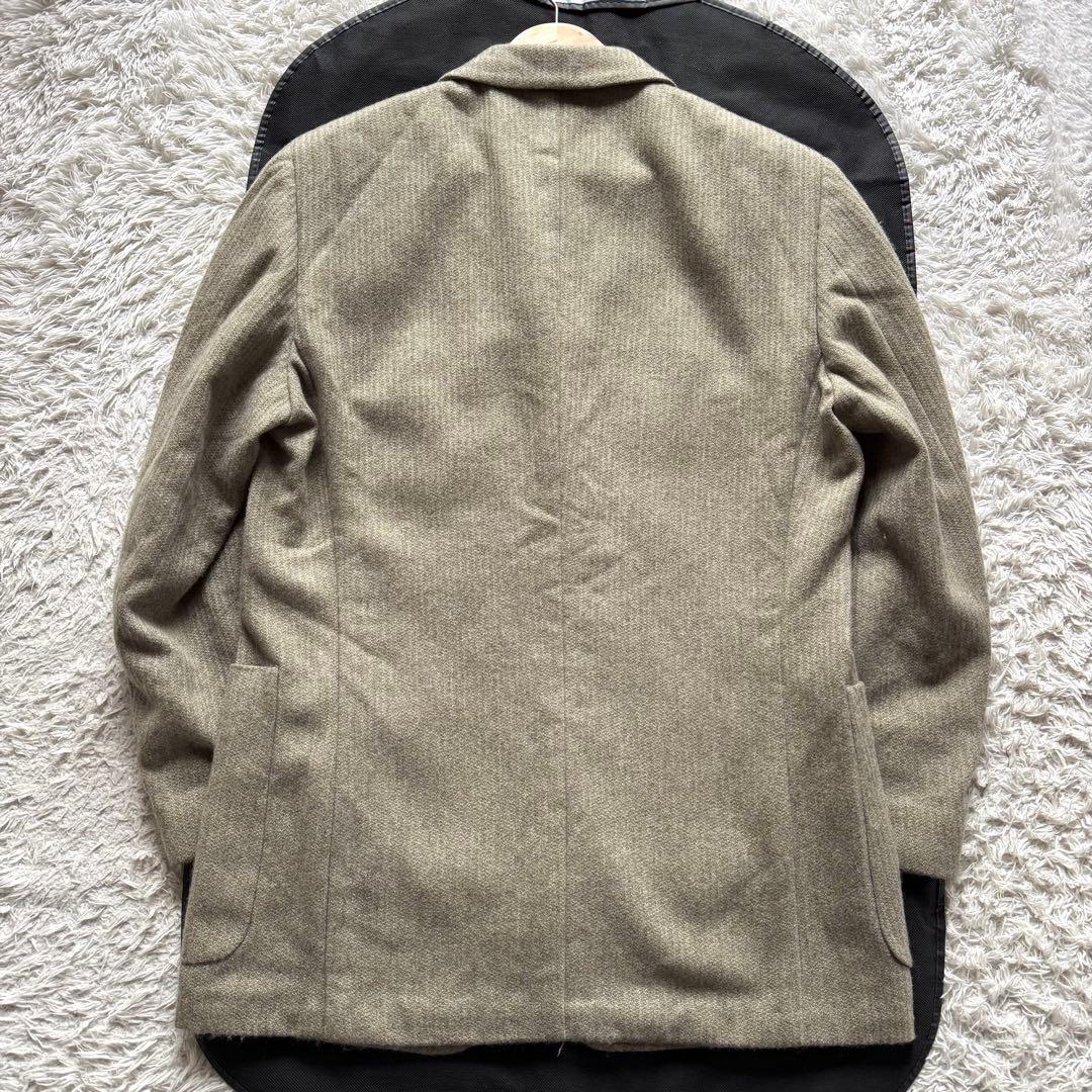 極美品　Zegna ゼニア　カシミヤ100％　テーラードジャケット　XL