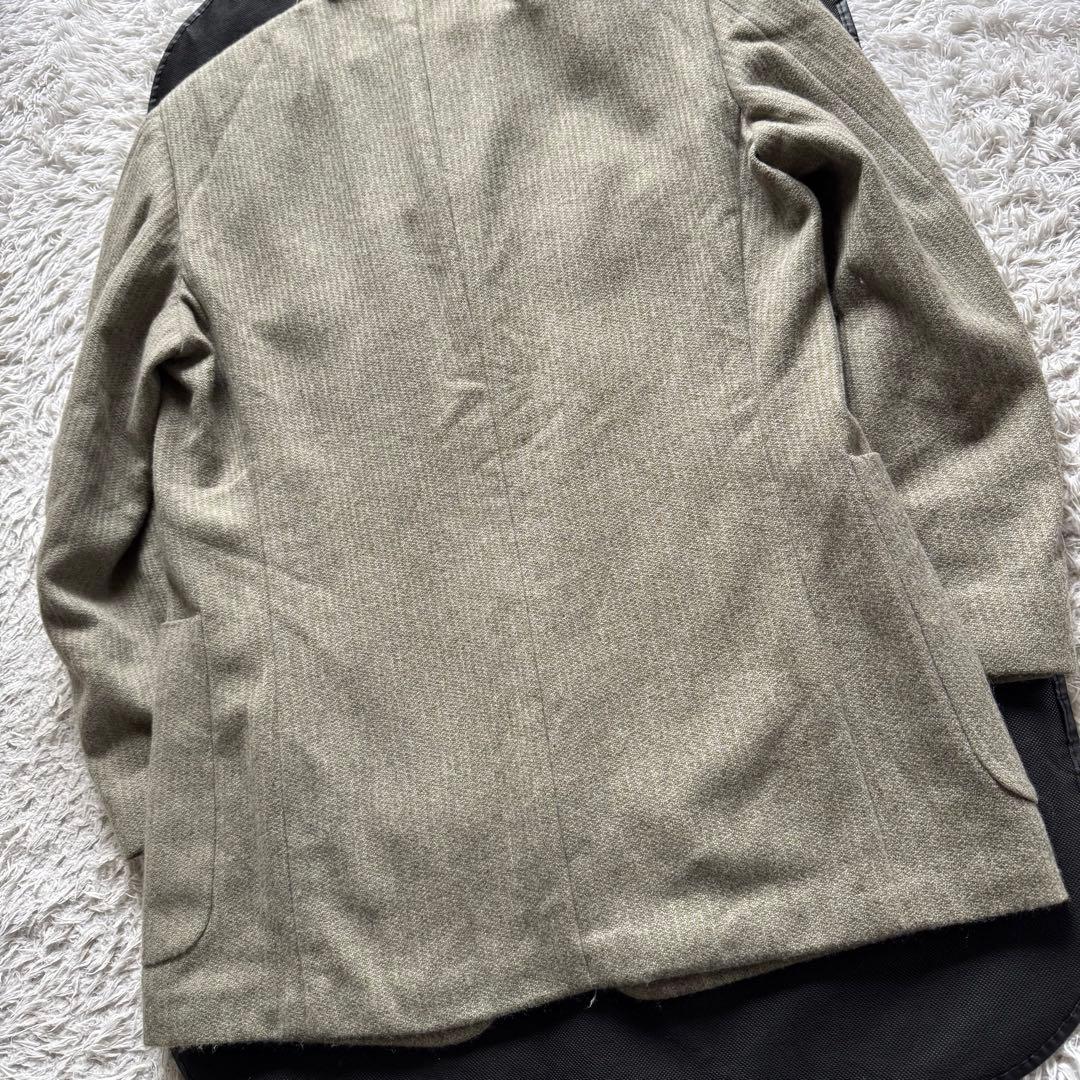 極美品　Zegna ゼニア　カシミヤ100％　テーラードジャケット　XL