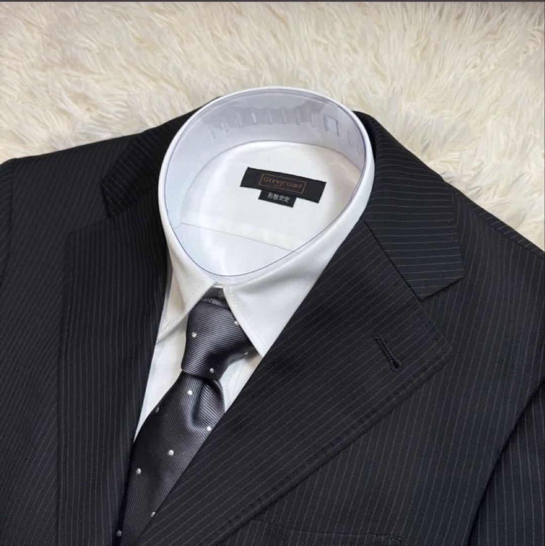 極美品 ポールスミス スーツ セットアップ デルフィノ Super120's M