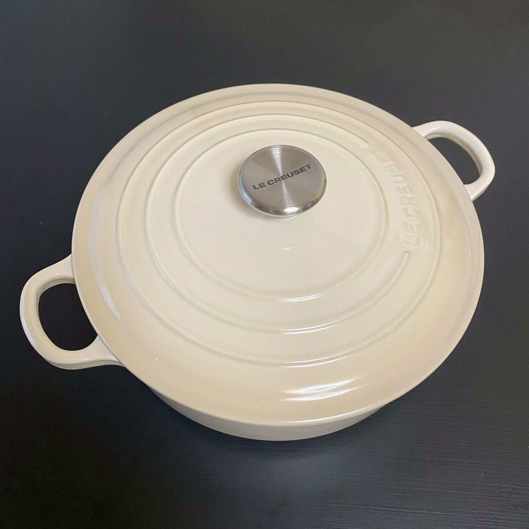未使用 ル・クルーゼ シグニチャー ココット ジャポネーズ 24cm デューン