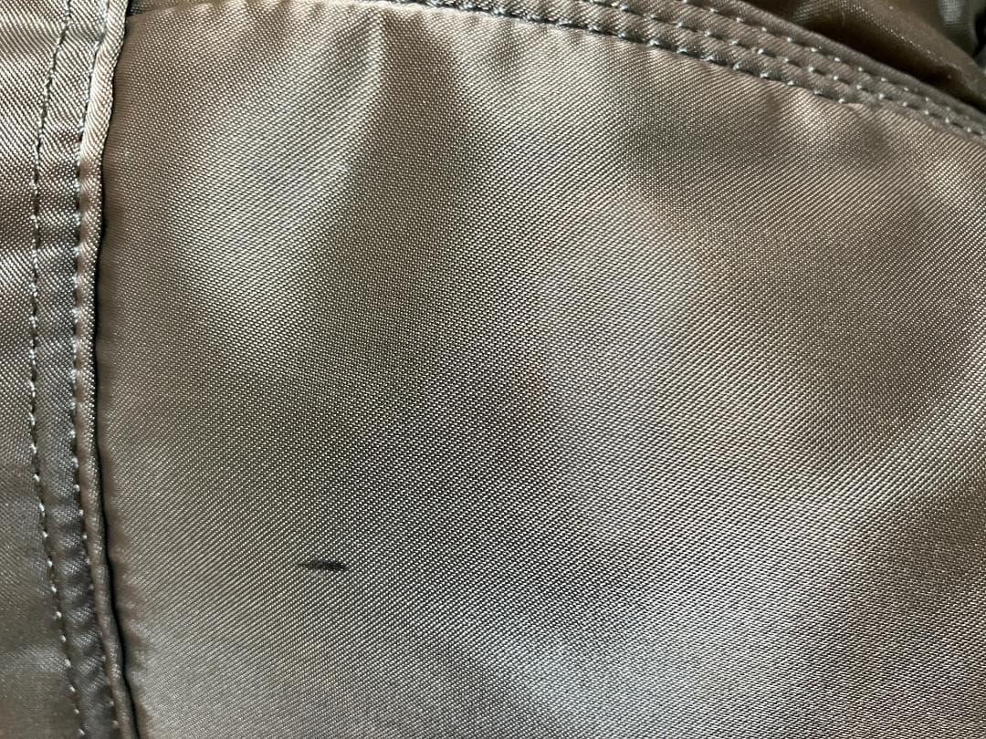 【中古】☆PORTER シルバーグレードラムバッグ ショルダーストラップ付き☆