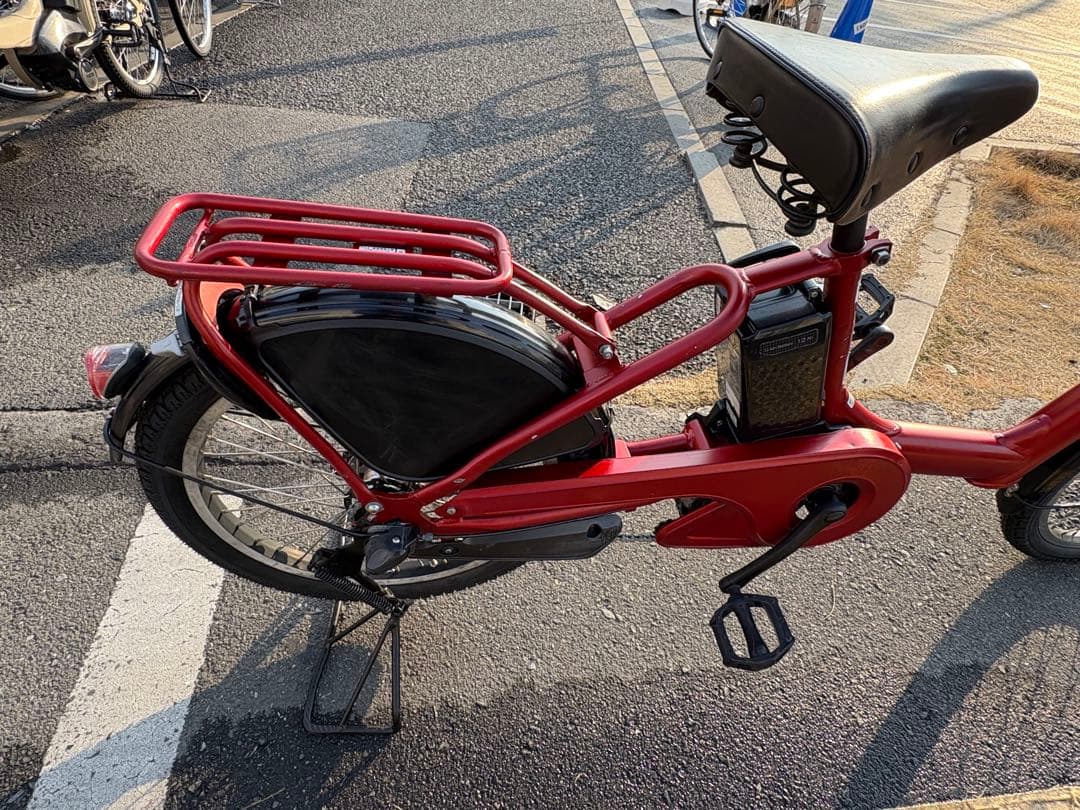 中古20㌅ブリヂストン電動アシスト自転車　12Ah4点灯　大阪　016番