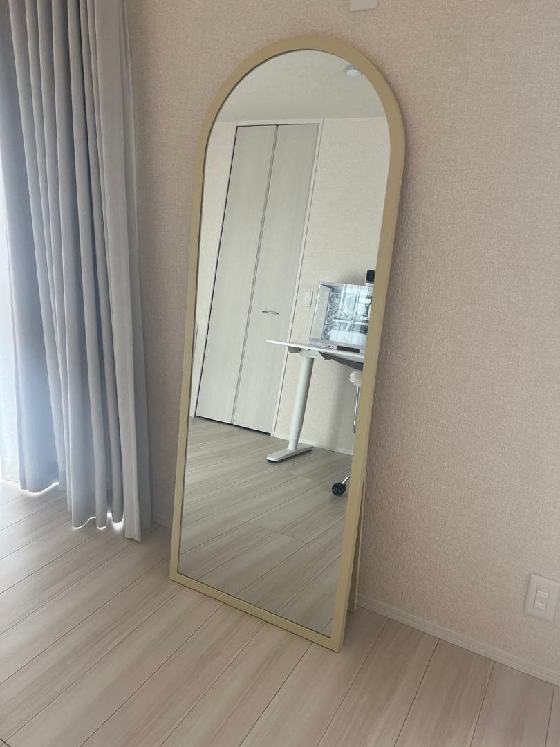 t*a様 POPROOM 韓国 アーチ型スタンドミラー 姿見 ウォールミラー　鏡