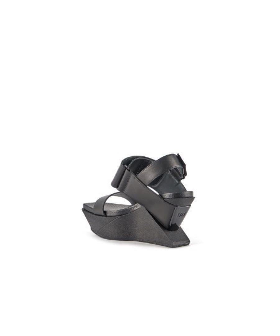 靴 UNITED NUDE Delta Wedge Sandal Black 35