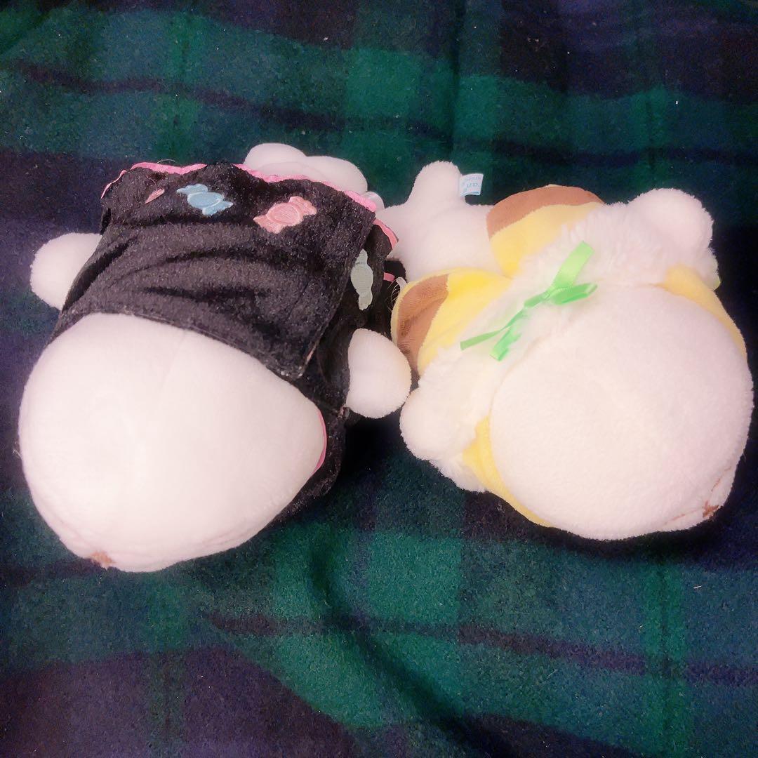 ✮希少✮しろたん✮なりきりぬいぐるみ2個セット✮