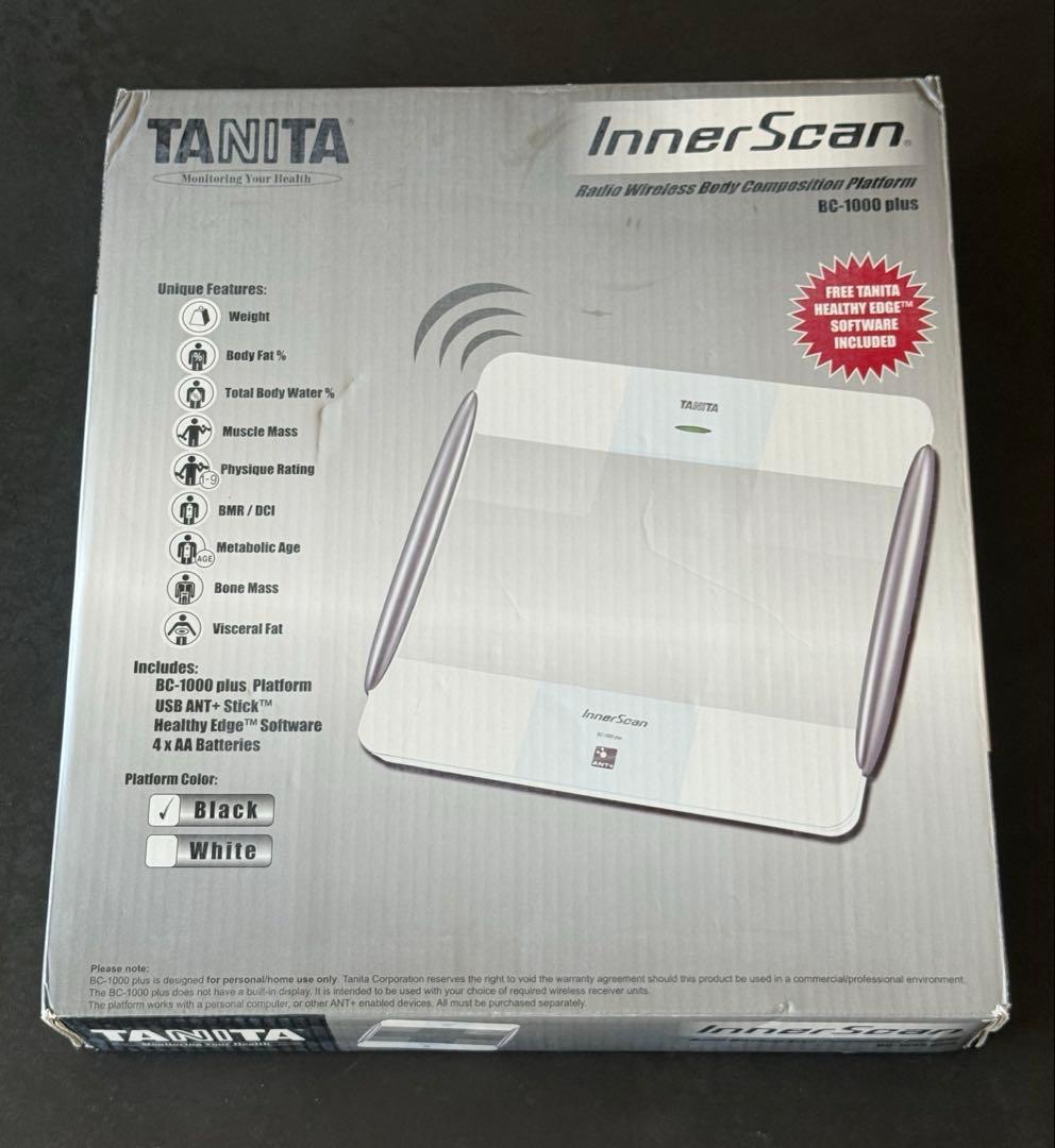 【新品】タニタ InnerScan BC1000 plus 高精度 ANT+対応
