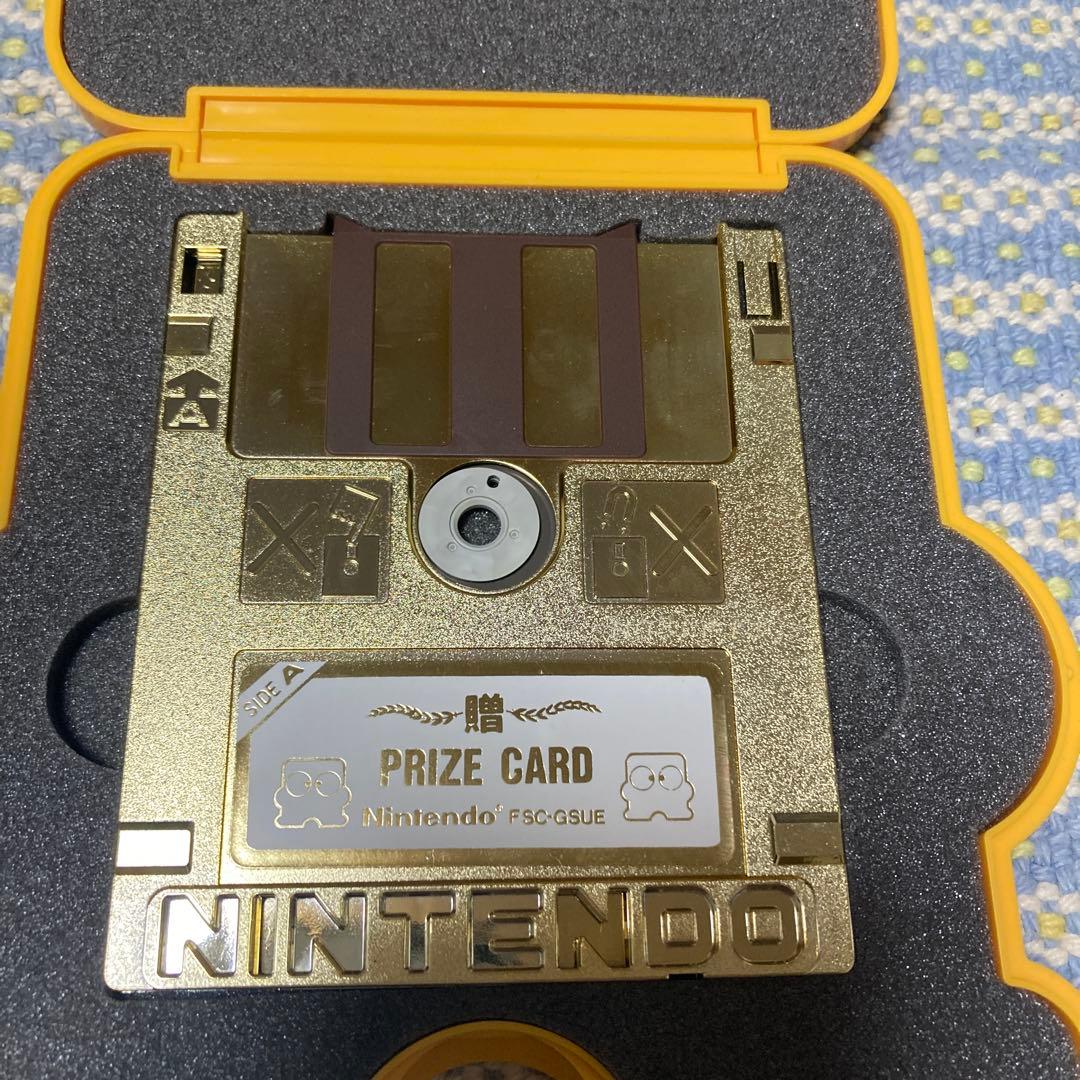 任天堂　ファミコンディスクシステム　ゴルフ　PRIZE CARD 非売品