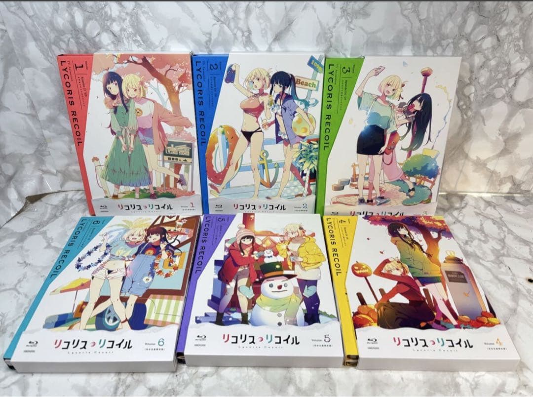 LYCORIS RECOIL Blu-ray 全6巻セット