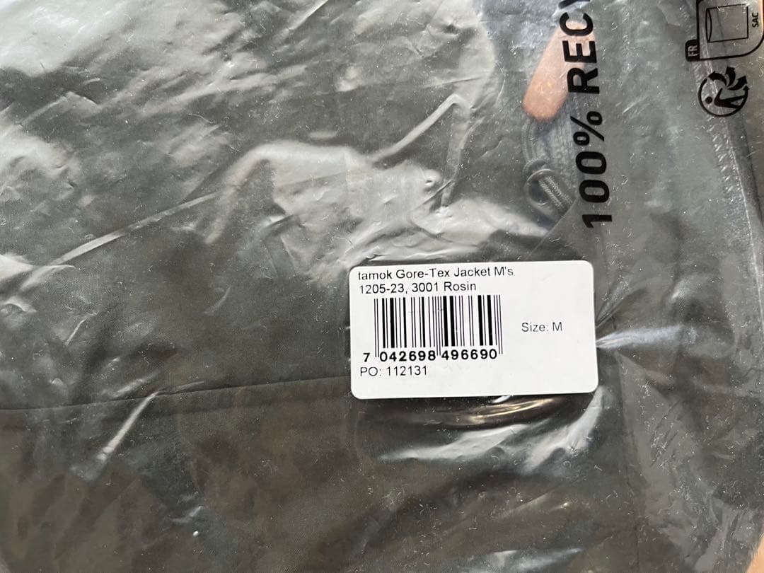 tamok Gore-Tex Jacket タモック　メンズ　Mサイズ