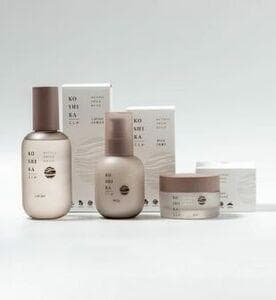 ▼新品♪ビジョン株主優待　KOSHIKAこしか 化粧水+ジェル+乳液 各１１本▲