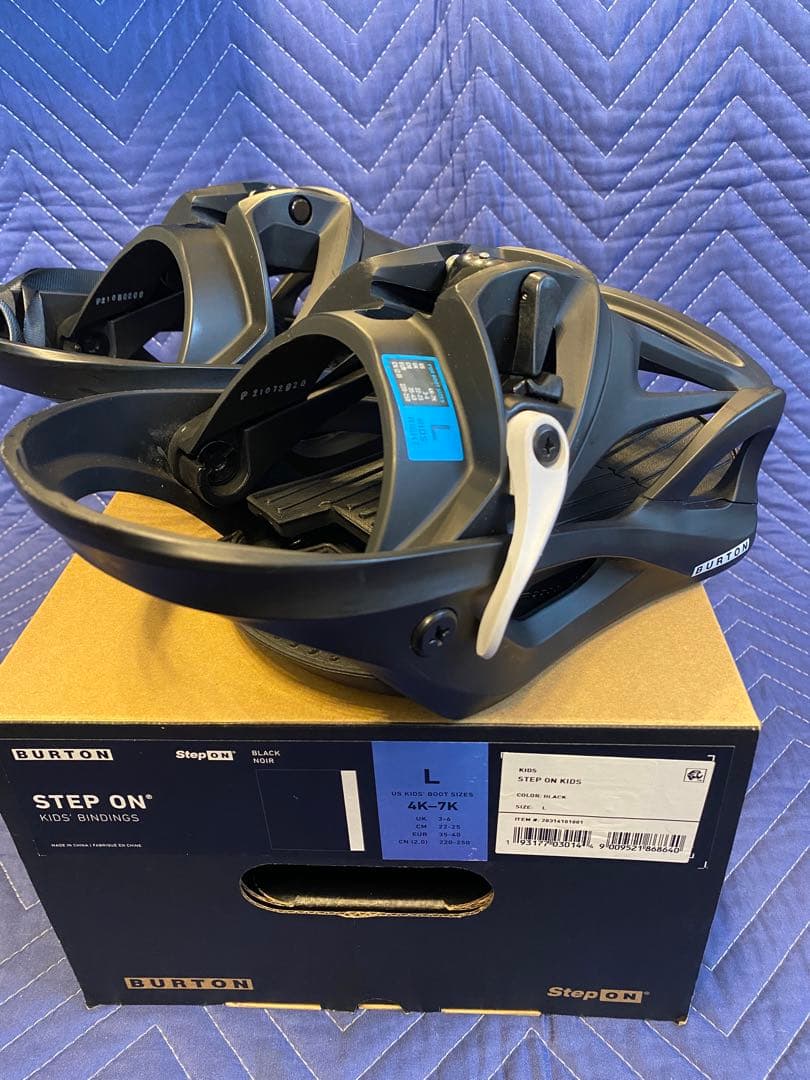 Burton StepOn キッズZipline ブーツ22cmとバインLセット