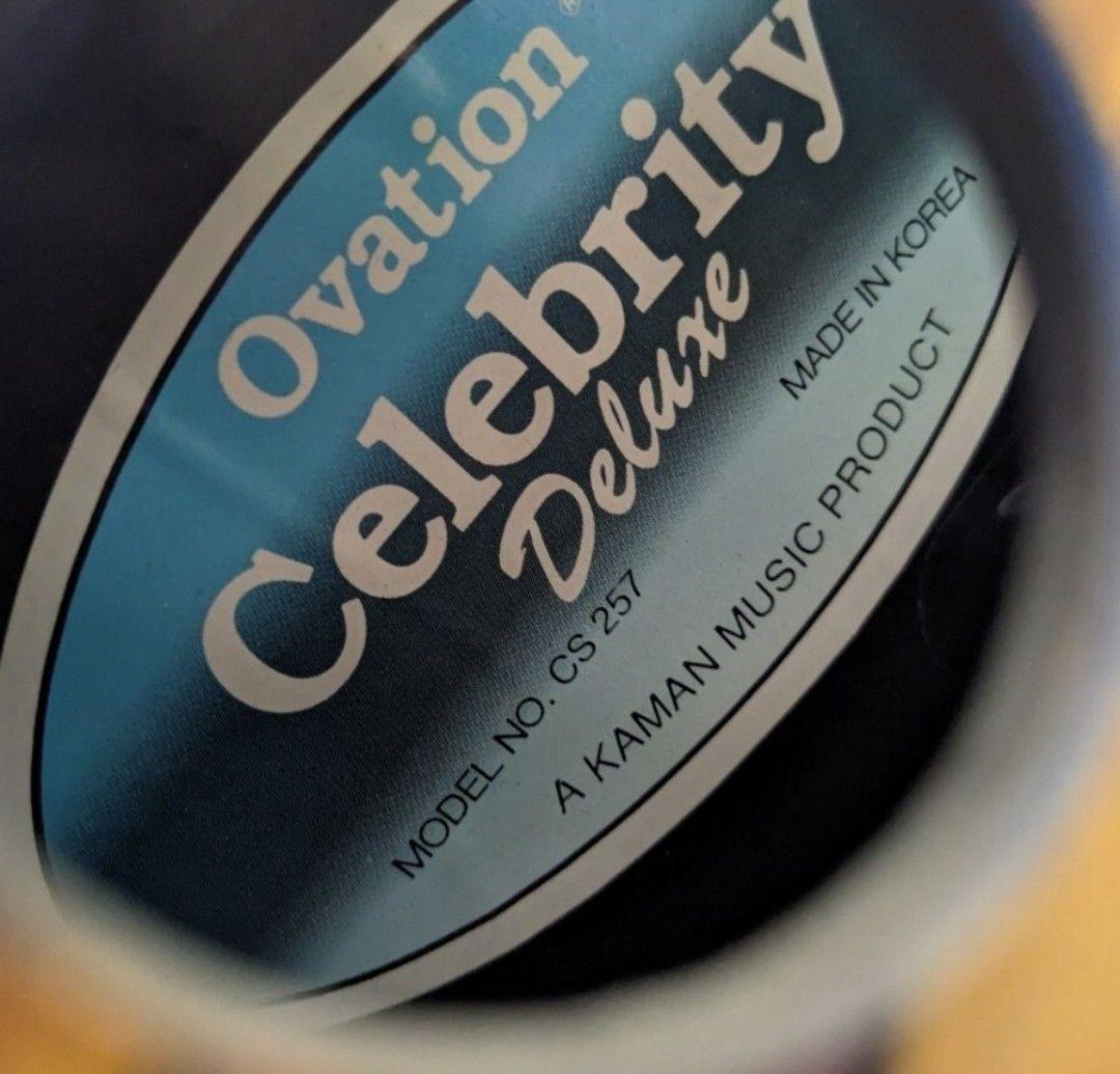 Ovation Celebrity Deluxe セレブリティ CS257