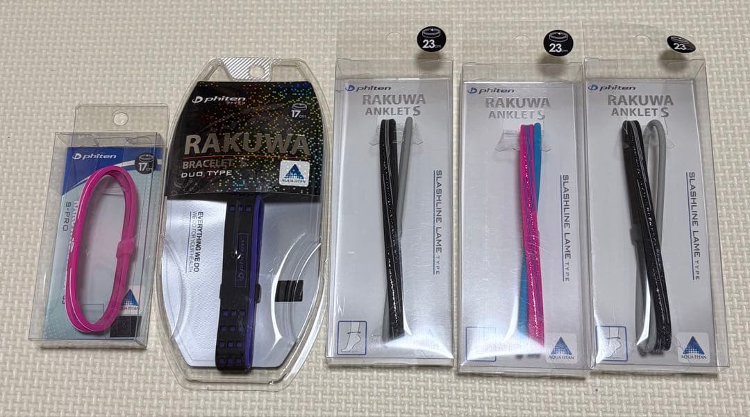 phiten RAKUWA BRACELET＋ANKLETセット ファイテン