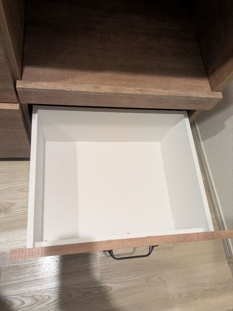 【12/7迄】ロウヤ　アンティーク調　キッチンカウンター　食器棚　キッチンボード