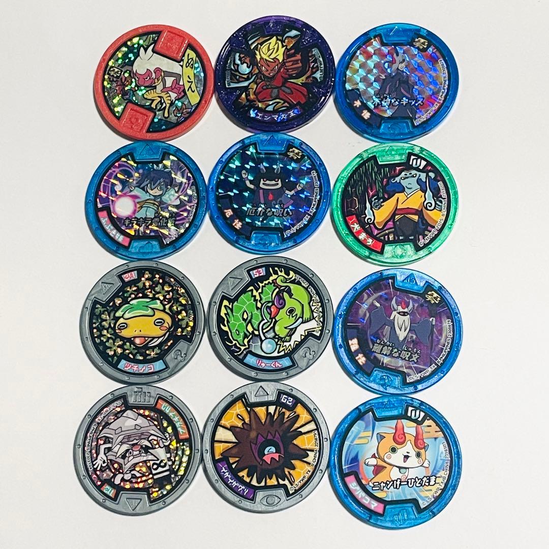 妖怪ウオッチ メダル65枚 クリアケース2個