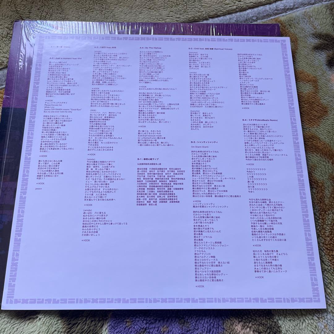 極美品 2LP EVISBEATS/AMIDA KREVA,茂千代参加 レコード