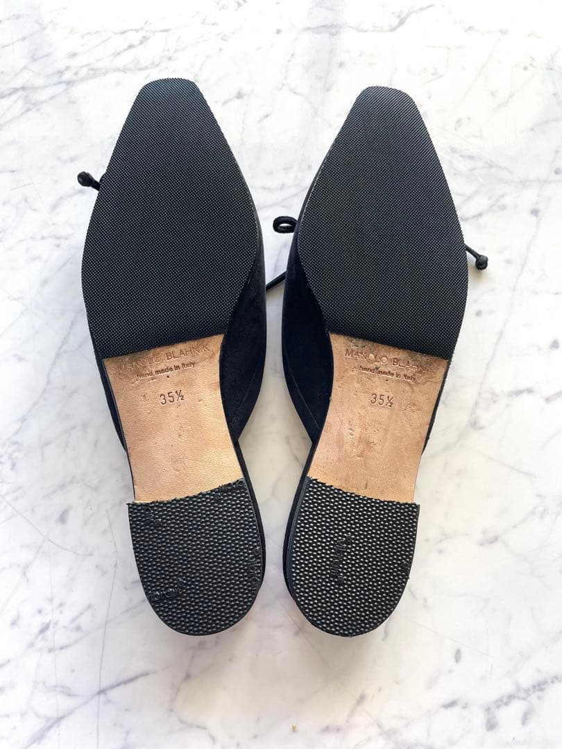 マノロブラニク Manolo Blahnik BALLERIMU バレリム　黒