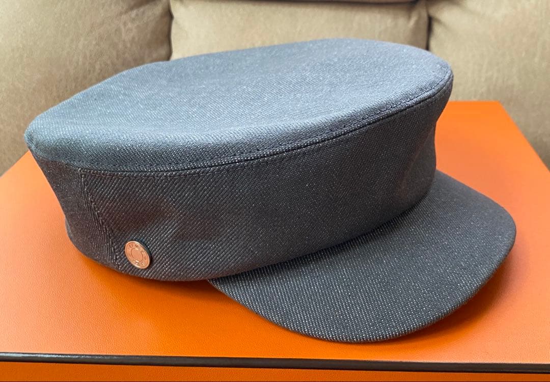 HERMESキャスケットグレー58新品未使用