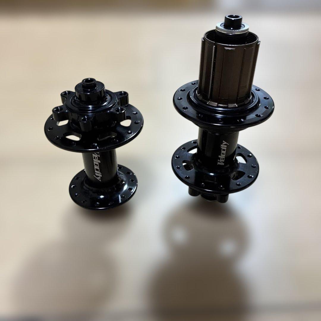 velocity race disc hub 前後セット