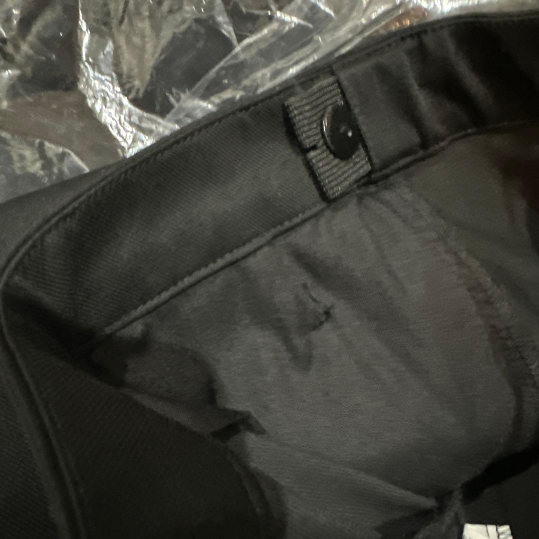 ENOF 黒 センタープレスパンツ Sサイズ