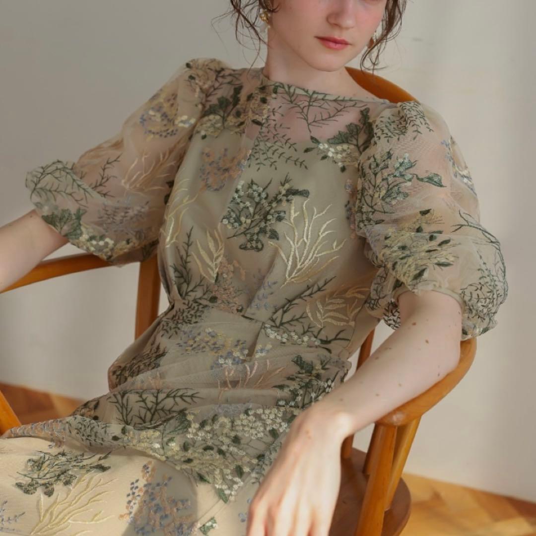 【yuua】Dorry Doll カラフルタイトワンピース