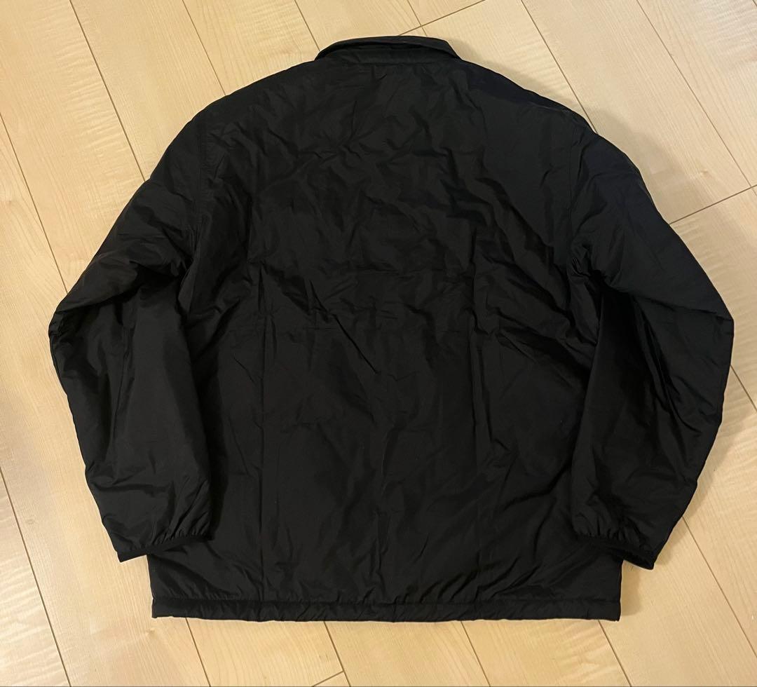 ジャケット・アウター ennoyPADDED NYLON COACH JACKET (BLACK) L