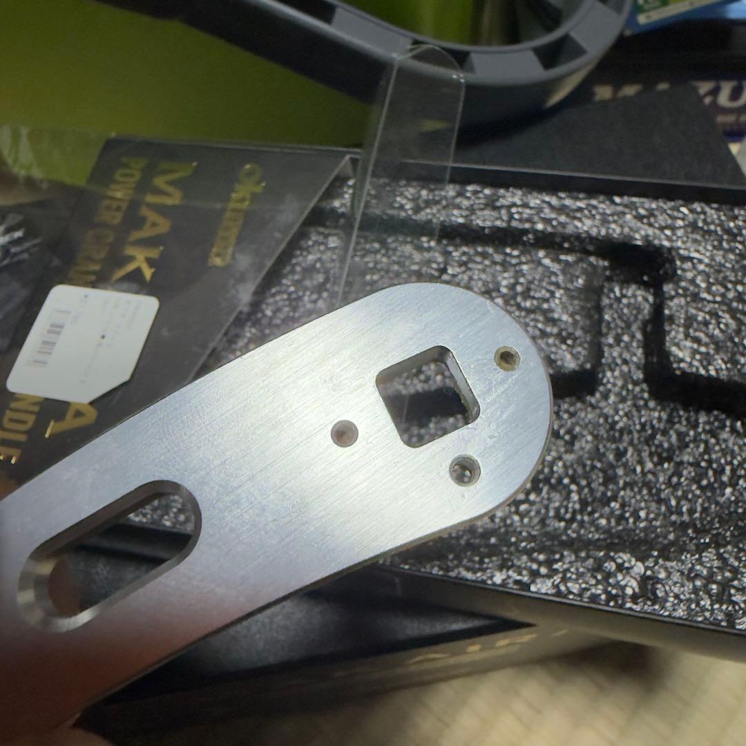 オクマ マカイラ リール MK-50WII Sea パワーハンドル付き