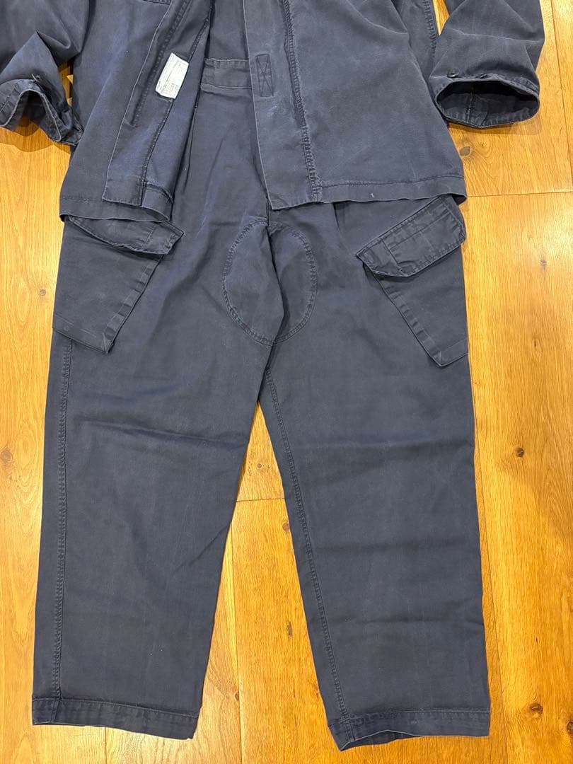 値下げ中！イギリス軍 ロイヤルネイビー ジャケット&スラントカーゴ 上下セット