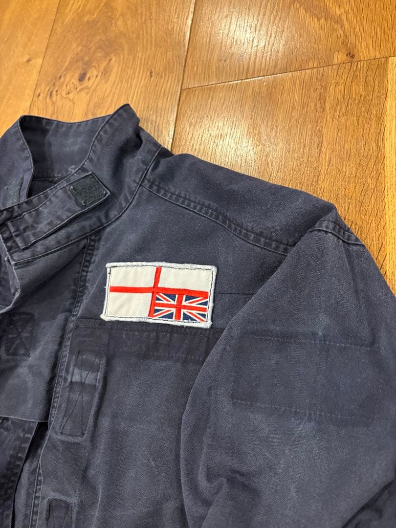 値下げ中！イギリス軍 ロイヤルネイビー ジャケット&スラントカーゴ 上下セット