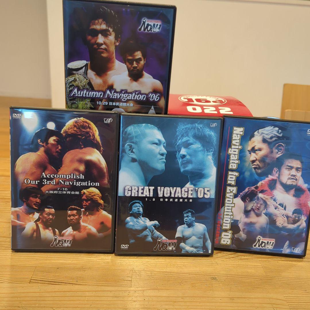 プロレスNOAH DVD 4枚セット