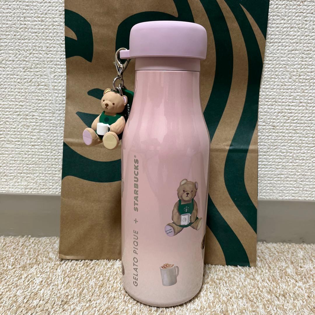 C*７様 スタバ　gelato pique ステンレスボトル ソフトピンク473