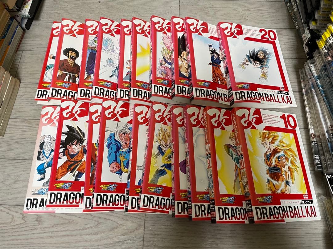 ドラゴンボール改 魔人ブウ編 dvd 全20巻　全巻