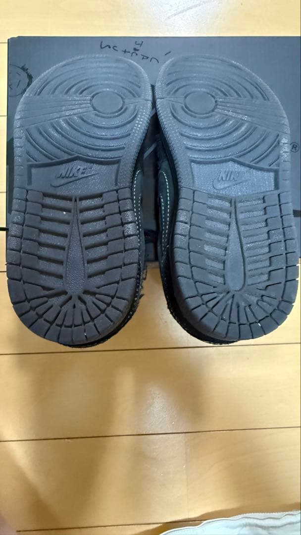 スニーカー Travis Nike Jordan 1 Black Phantom 17.5