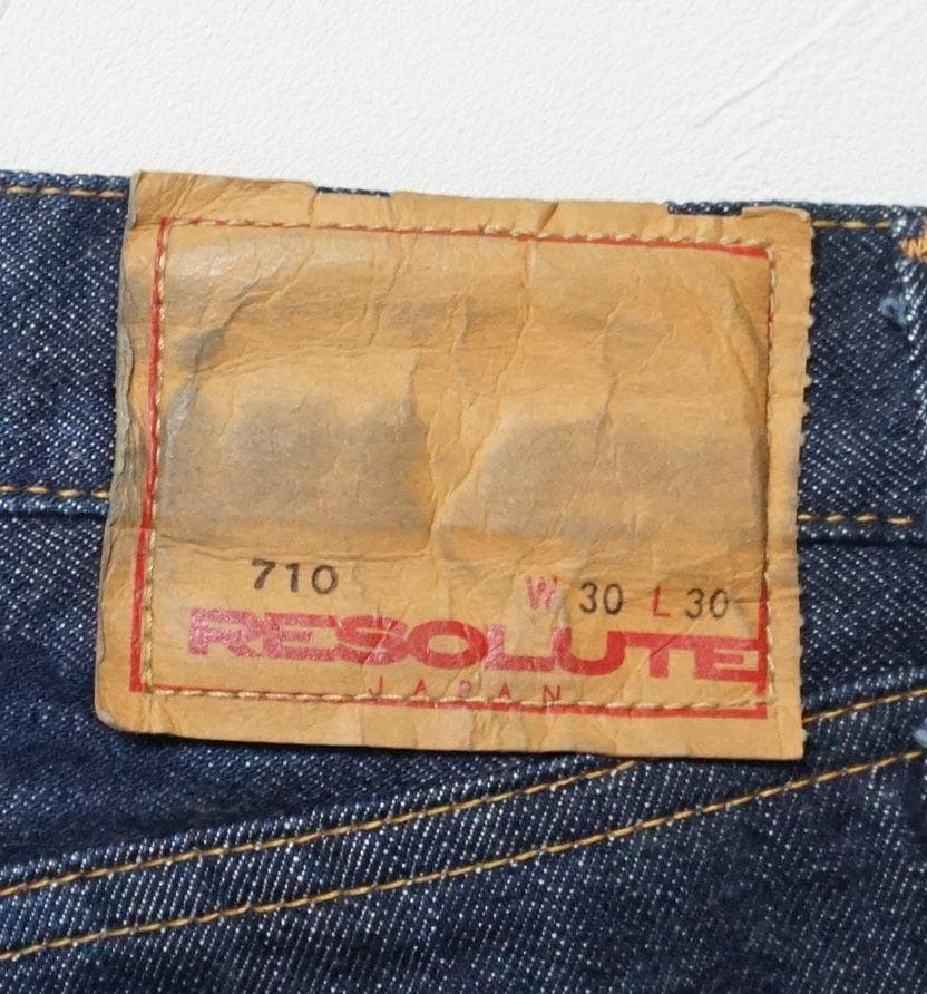RESOLUTE 710 セルビッチデニムパンツ 30 リゾルト 66モデル