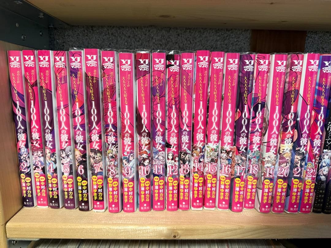君のことが大大大大大好きな100人の彼女　1〜22巻　レンタル落ち　全巻
