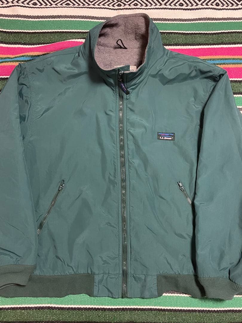 90s L.L.bean USA製ウォームアップジャケットＸＬ　シェルドシンチラ