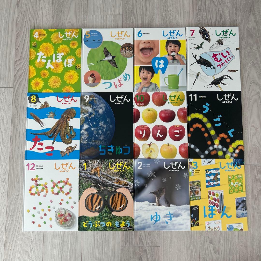 キンダーブック　しぜん　フレーベル館　36冊セット