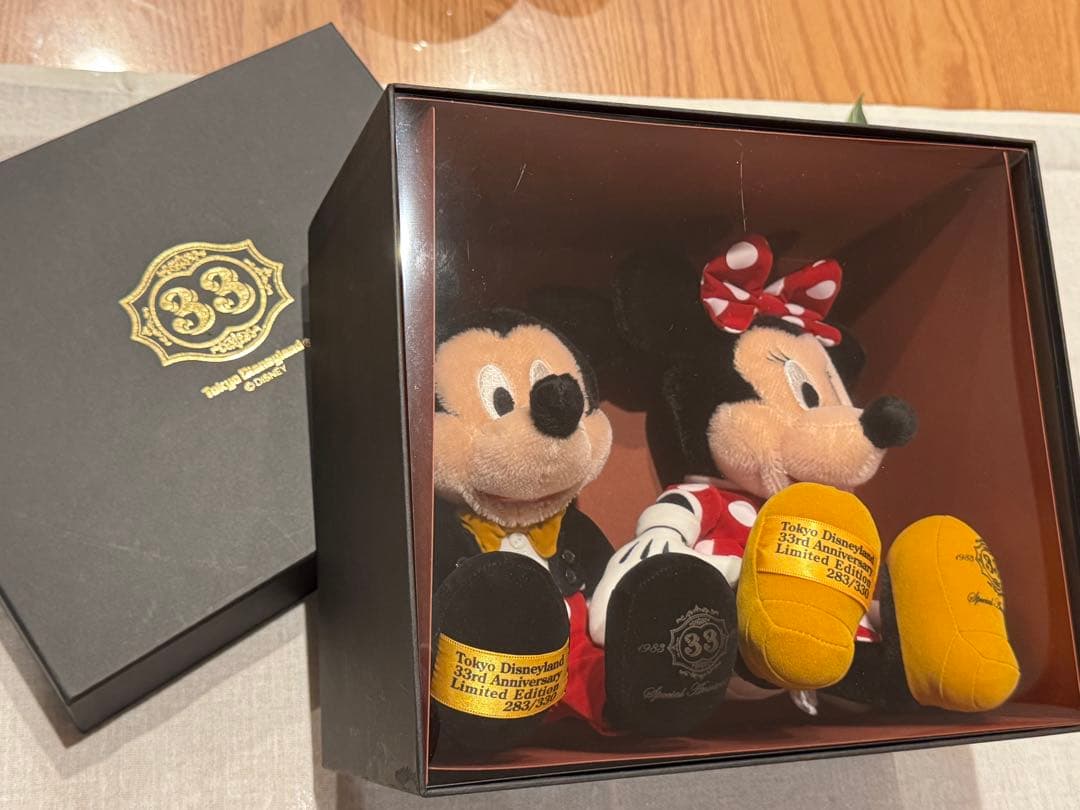 【希少✨】東京ディズニーランド クラブ33 限定ぬいぐるみ 2体セット