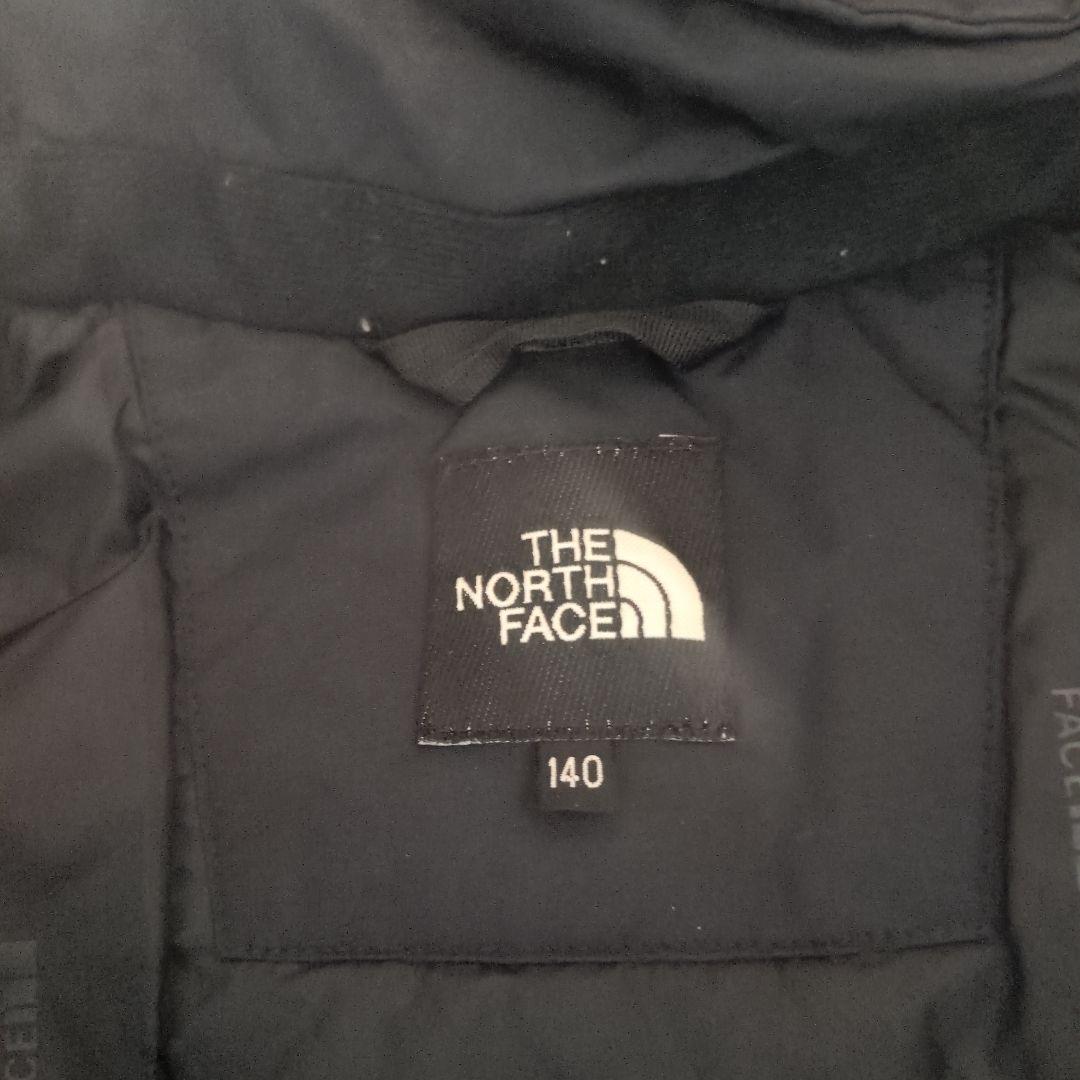 THE NORTH FACE 黒 スノーウェア上下セット140ｃｍ