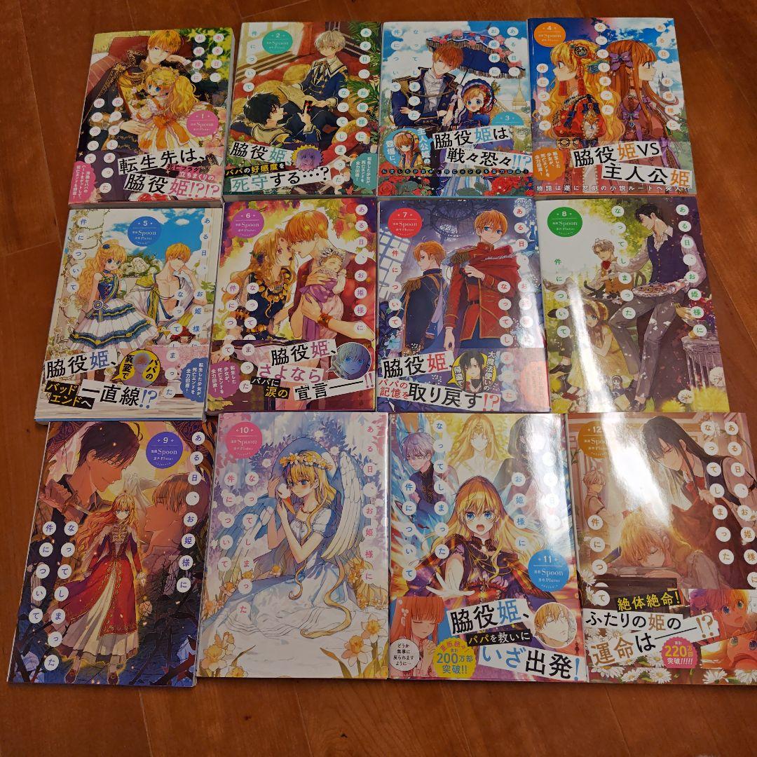 ある日、お姫様になってしまった件について 全12巻セット